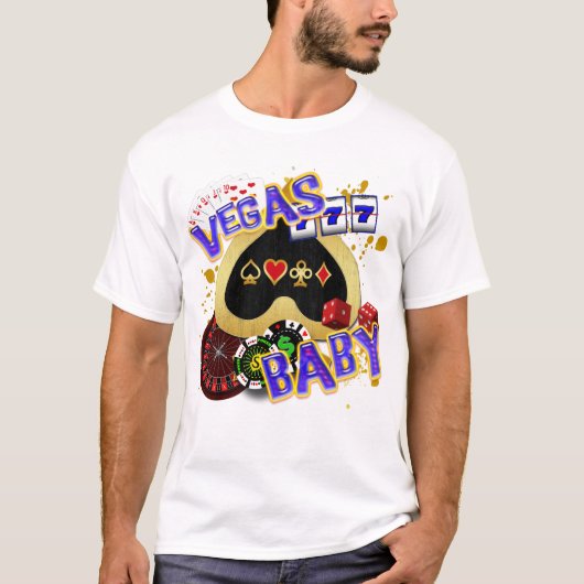 VEGAS BABY T-SHIRT (Voorkant)