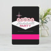 Vegas Bachelorette Kaart (Staand voorkant)