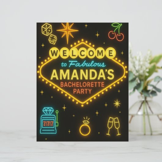 Vegas Bachelorette Party Drink Game-Take a Sip If (Staand voorkant)