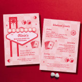 Vegas Bachelorette Party Uitnodiging