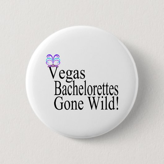 Vegas Bachelorettes Ronde Button 5,7 Cm (Voorkant)