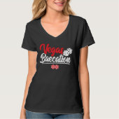 Vegas Baecation Koppels Vakantie Baecation T-shirt (Voorkant)