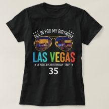 Vegas Birthday Group Trip Shirt