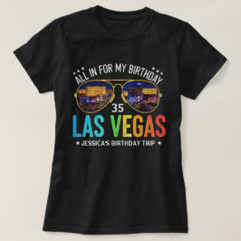  Vegas Birthday Group Trip Shirt