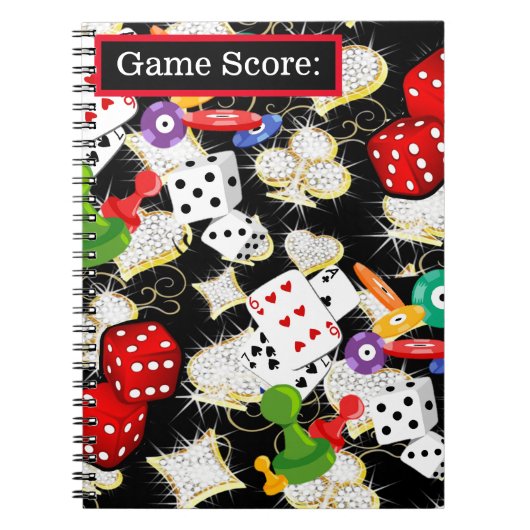 Vegas Bling Notitieboek (Voorkant)