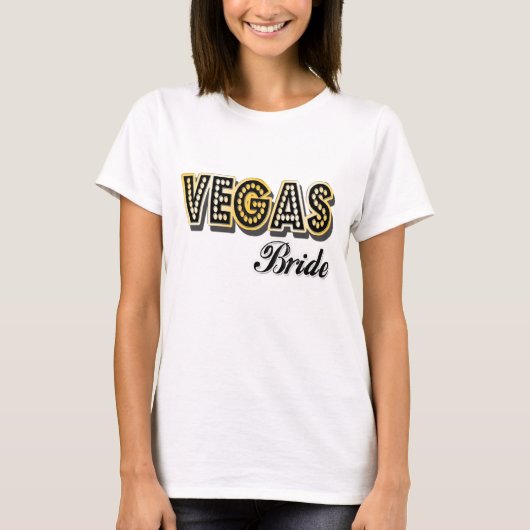 Vegas Bride Long Sleeve Shirt (Voorkant)