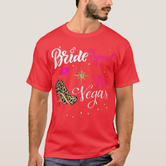 Vegas Bride Squad 2022, getrouwd in Vegas Bachelor T-shirt