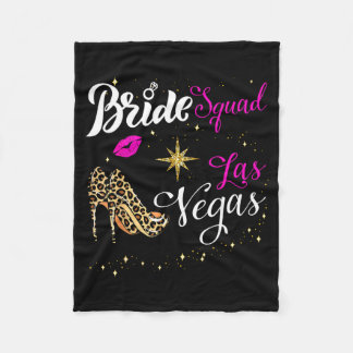 Vegas Bride Squad 2026 Married in Vegas Fleece Deken