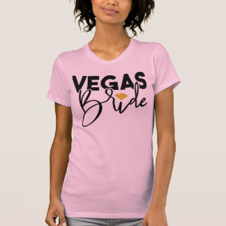 Vegas bruid vrijgezellenfeest t-shirt