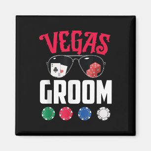 Vegas Bruidegom Bruid Verloving Vegas Bachelorette Magneet