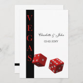 Vegas bruiloft, behalve de date aankondiging (Voorkant / Achterkant)