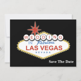 Vegas bruiloft, behalve de date aankondiging