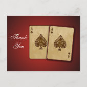 Vegas bruiloft dank u Kaarten (Voorkant)