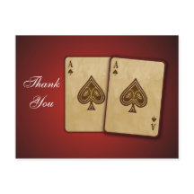 Vegas bruiloft dank u Kaarten