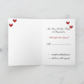 Vegas bruiloft-kaarten (Binnen)