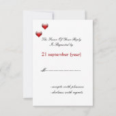 Vegas bruiloft rsvp (Achterkant)