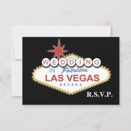 Vegas bruiloft rsvp