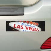 Vegas-Bumpersticker Bumpersticker (Op auto)
