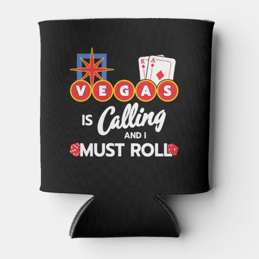 Vegas Calling Party in Las Vegas Trip Las Vegas Blikjeskoeler (Voorkant)