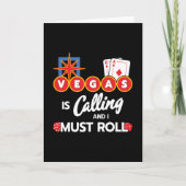 Vegas Calling - Party in Las Vegas - Vegas Trip Kaart (Voorkant)