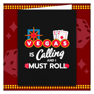 Vegas Calling Party tijdens Las Vegas reis Las Veg Kaart