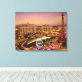 Vegas Canvasprint op Spanning Canvas Afdruk (Insitu (Houten vloer))