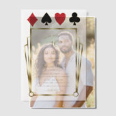 Vegas Casino Great Gatsby 40ste verjaardag Poker Vellum Uitnodigingen (Offset (Koppel))