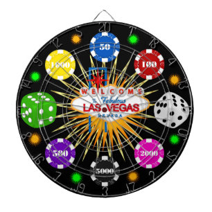 Vegas Casino Nacht Dartboard Dartbord