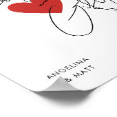 Vegas Casino Playing Card Cards & Gifts Sign Poster (Hoek)