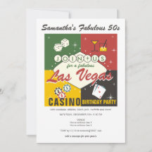 Vegas Casino Poker Night Fabulous Verjaardagsfeest