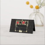 Vegas Casino Royale Grote Gatsby Bachelor Party Plaatskaartje<br><div class="desc">Royal,   kaartontwerp Great Gatsby en Casino thema. Het heeft een Great Gatsby,  de oude Hollywood Art Deco-stijl uit 1920,  royal faux gold freer-de-lis,   lettertypen en speelkaartenpakken met een gouden rand. Gebruik de tool Personaliseren om uw gegevens toe te voegen. Bezoek voor meer informatie mijn Casino Bachelor Collectie.</div>
