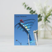 Vegas Coctail Briefkaart (Staand voorkant)