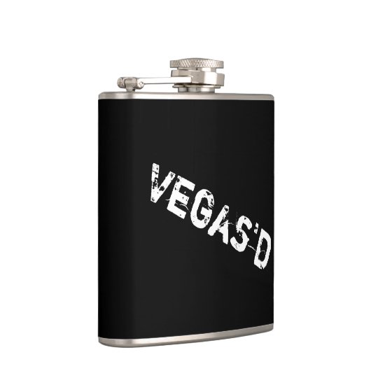 Vegas D Vinyl Wrapped Flask Heupfles (Rechts)