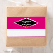 Vegas Dice Name Tag Etiket (Insitu)