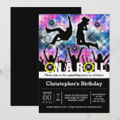 Vegas disco gokken thema party club scene kaart (Voorkant / Achterkant)