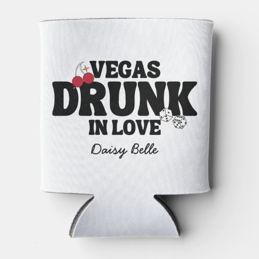 Vegas Drink in liefde Bachelorette Blikjeskoeler (Voorkant)