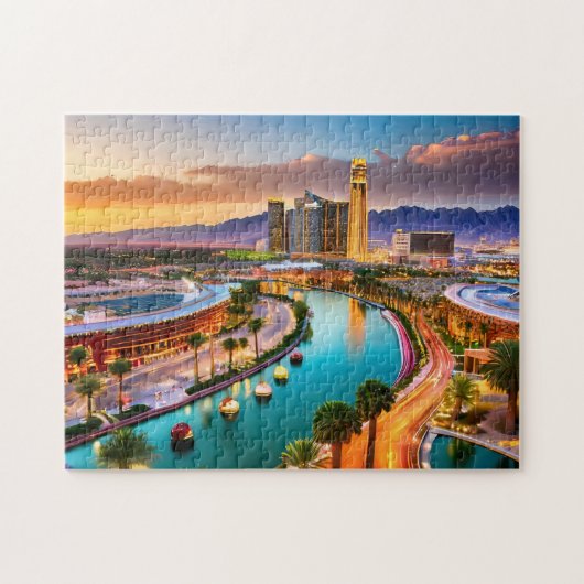 Vegas Easy Brain Art Puzzel Foto Puzzels Internet (Horizontaal)