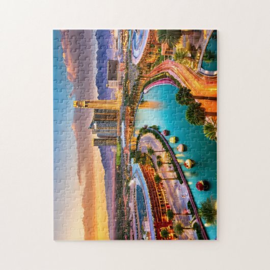 Vegas Easy Brain Art Puzzel Foto Puzzels Internet (Verticaal)