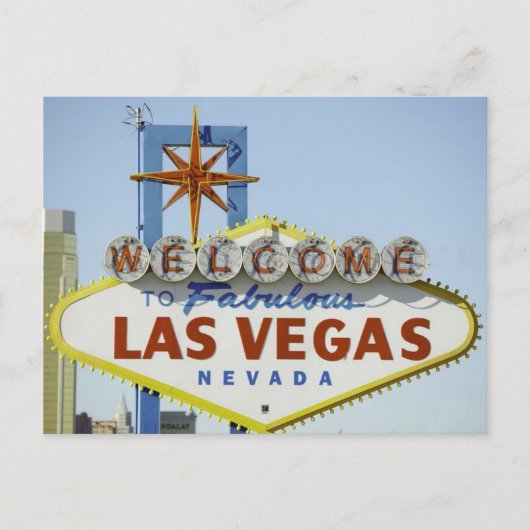 Vegas Entra Durante el Día Briefkaart (Voorkant)