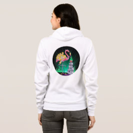 Vegas Flamingo Sparkle Hoodie ✨🎆