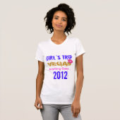 Vegas Girl's Trip T-shirt (Voorkant volledig)