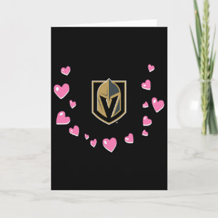 Vegas Golden Knights Valentijn liefde officieel ge Kaart
