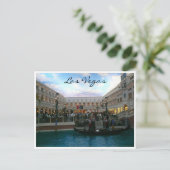 vegas gondala briefkaart (Staand voorkant)