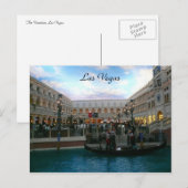 vegas gondala briefkaart (Voorkant / Achterkant)