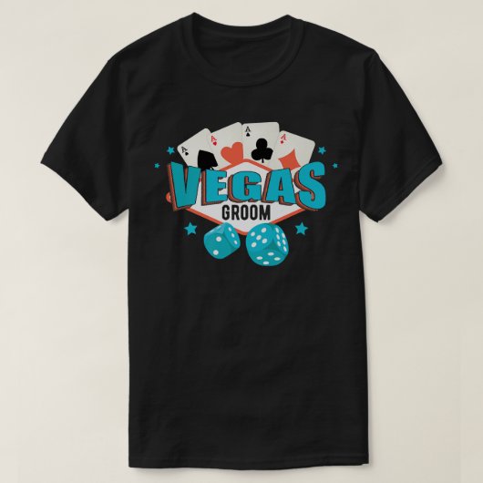 Vegas Groom T-shirt (Design voorkant)