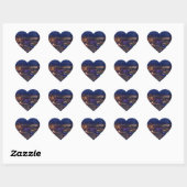 VEGAS HEART STICKER (Vel)