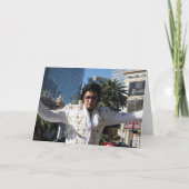 VEGAS IMPERSONATOR FUNNOR VADERDAG KING KAART (Voorkant)