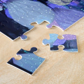 Vegas kleurrijke regendruppels Puzzel (Zijkant)