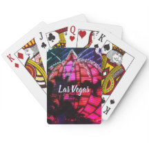 Vegas-nachtlichten Spaarkaarten