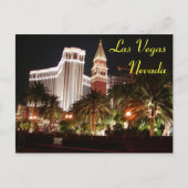 Vegas Nights Briefkaart (Voorkant)